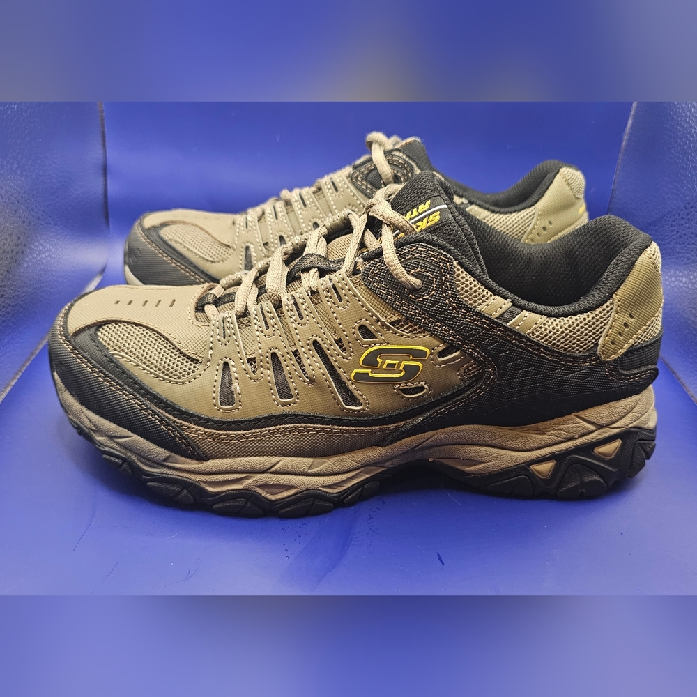 Skechers Afterburn Memory Foam Men’s Shoes Size 9 Trail And Hiking Shoes